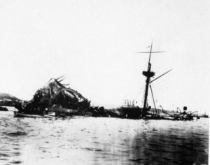 USS Maine Wreckage