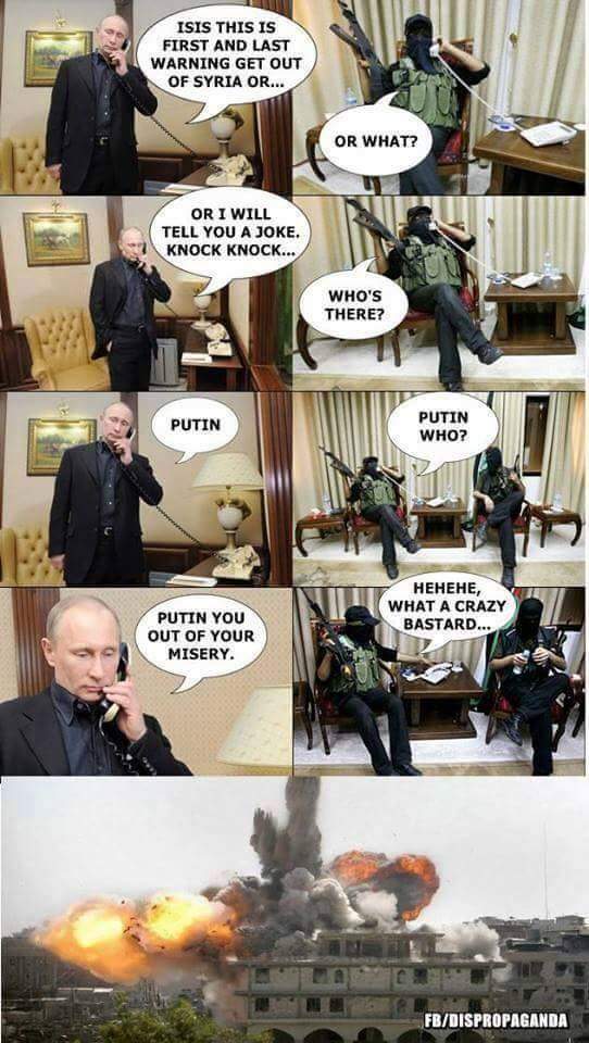 Putin's call to ISIS