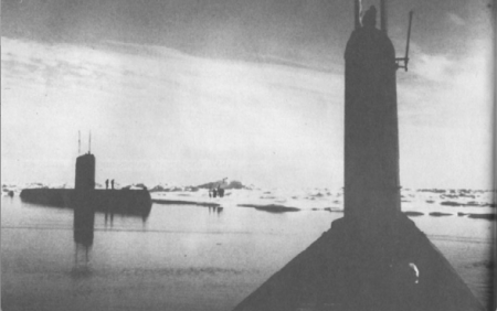Submarines North Pole 1962